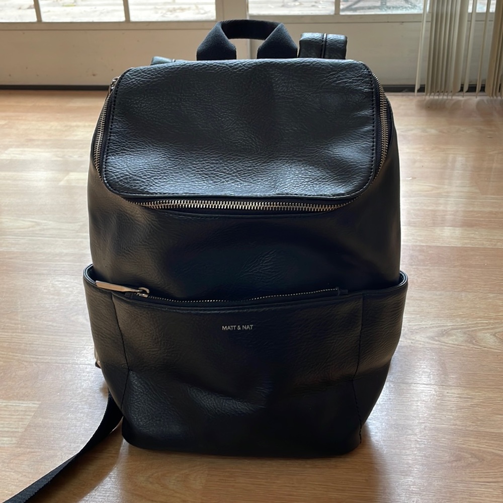 Matt & Nat Black Backpack